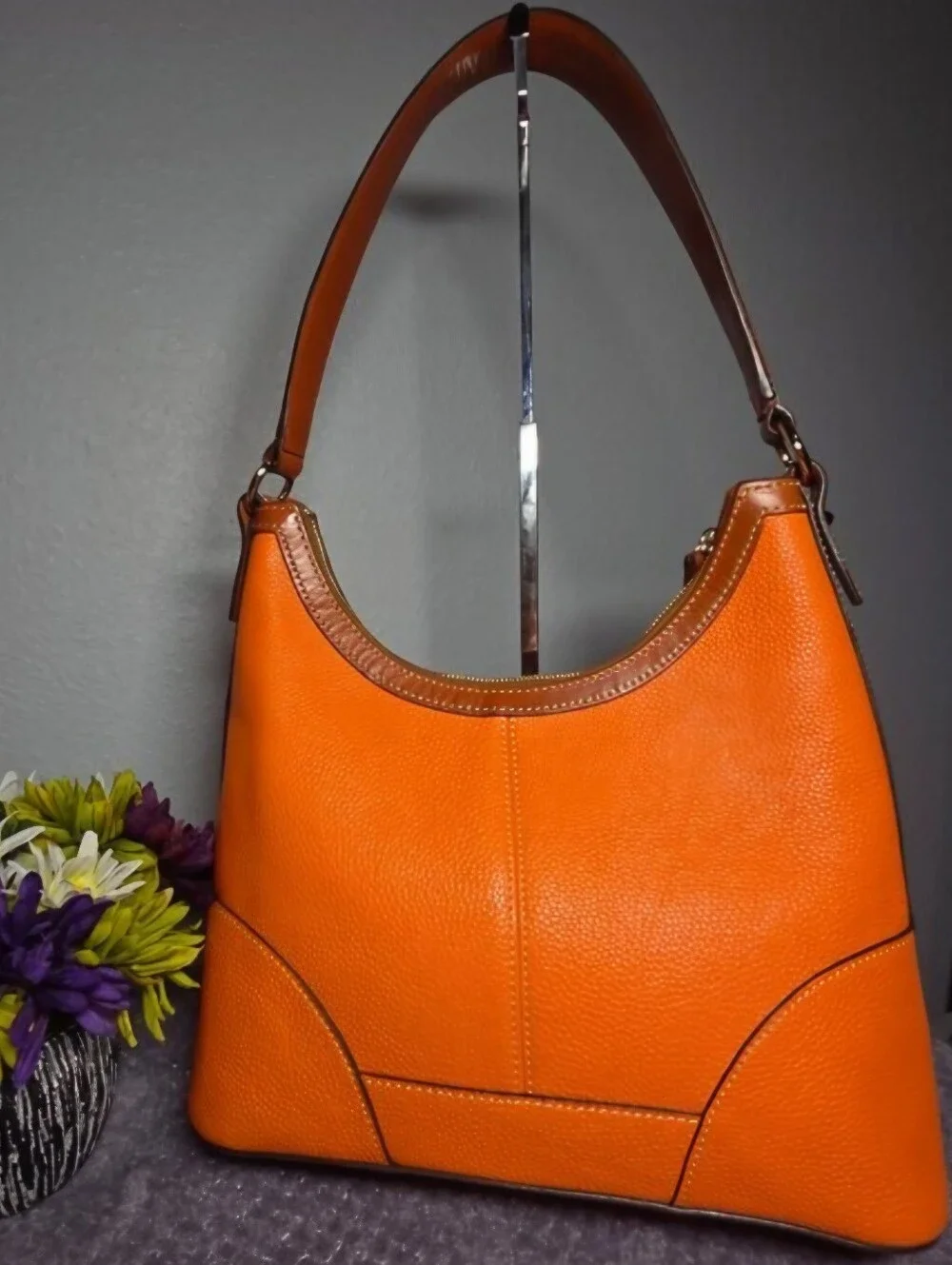 Authentic Like New Dooney and Bourke Wexford Hobo Bag comes with COA